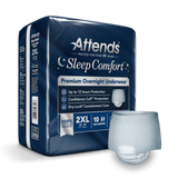 Attends Sleep Comfort™ Premium Overnight Underwear, 2X-Large