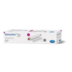 DermaTex Ag Silver medical dressing box with roll, wound care supply for home use