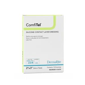 Comfitel Silicone Contact Layer Dressing, 2" X 3"