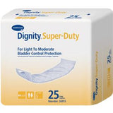 Dignity Super-Duty bladder control pads pack, 25 count, for light to moderate protection