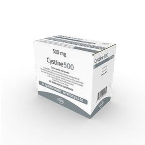 Cystine500 500mg supplement box for medical supply home delivery