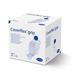 Coverflex grip medical tubular bandage box for wound care and support, 10m size