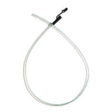 Sterile medical feeding tube with connector for enteral nutrition support