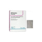 Oil emulsion non-adherent wound dressing box with dressing pad displayed