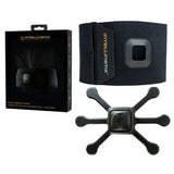 Back therapy wrap with electronic pad and packaging, targeted pain relief device