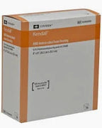 Box of Covidien Kendall AMD antimicrobial foam dressing medical supplies
