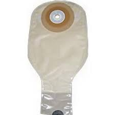 Special Oval Drainable Xt-barrier Pouch, Precut 7/8" X 1-3/8", Roll-up, Regular Convexity, 24 Oz. (11"), Large Oval Foam