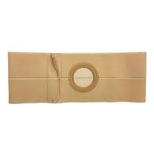 Nu-form Beige Support Belt Prolapse Strap 3-1/2" Center Opening 6" Wide 32" - 35" Waist Medium