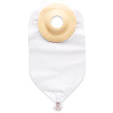 Nu-flex Drainable Pouch, Xt-barrier, Precut 7/8", Roll-up, Regular Convexity, 24 Oz. (11"), 4" Foam