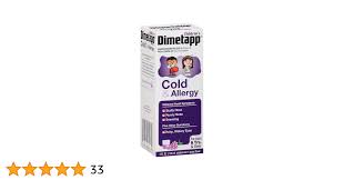 Children's Dimetapp Cold & Allergy, Grape, 8 Oz - Replaces Fch66003