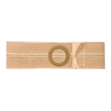 Nu-form Beige Support Belt Prolapse Strap 2-1/4" Center Belt Ring 5" Wide 41" - 46" Waist X-large