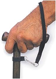 Cane Wrist Strap With Snap Off Clip