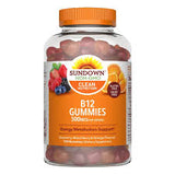Sundown Naturals B-12 Gummies, Value Size, 500mcg, 150 Ct