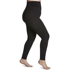 170l Soft Silhouette Leggings, 15-20mmhg, Women's, Size C, Black