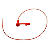 Indwelling Medium Polyurethane Enteral Feeding Tube With Orange Radiopaque Stripe 8 Fr 24"