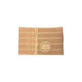 Nu-form Beige Support Belt 2-5/8" X 3-1/8" Center Belt Ring 4" Wide 32" - 35" Waist Medium