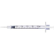 Tuberculin Syringe With Precisionglide Needle 27g X 1/2", 1/2 Ml (100 Count)