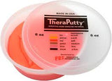 Cando Theraputty Standard Exercise Putty, Red Soft, 4 Oz.