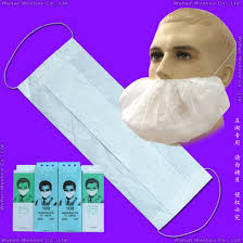 Paper Face Mask With Elastic Ear Loop