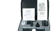 vacuum therapy device kit with user manual and accessories for medical use