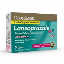 Goodsense Lansoprazole Capsule, 15 Mg (14 Count) - Replaces Gddlp11701