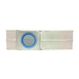 Special 9" Right, Beige, Cool Comfort, Flat Panel Belt, Extra Large, Custom: 3" Opening Placed 2" From Bottom, 3" Double Layer Auxiliary Belt