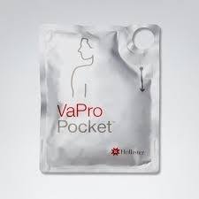 Vapro Pocket No Touch Intermittent Catheter Without Collection Bag, 10 Fr., 16" Long