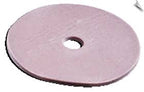 Round medical adhesive barrier with central hole for ostomy care
