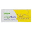 SimplyThick EasyMix instant food thickener box, moderately thick, for dysphagia care