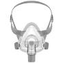 Full face CPAP mask with adjustable headgear for sleep apnea therapy