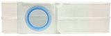 Special 8" Right, White, Cool Comfort, Flat Panel Belt, Prolapse Flap, Medium, Custom: 2-1/2" Belt Ring Placed 3/4" From Bottom