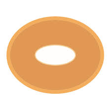 adhesive barrier ring for ostomy care, round with central opening, medical supply