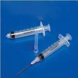 Monoject 6 Ml Syringe With Standard Hypodermic Needle 21g X 1"