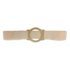 Nu-form Beige Support Belt 2-3/4" Belt Ring 1-1/2" From Bottom 7" Wide 36" - 40" Waist Left, Large