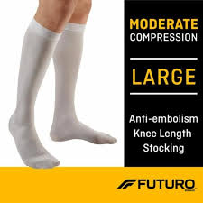 Futuro Anti-embolism Knee Length Stockings, Extra Large