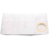 Special 9" Left, White, Cool Comfort, Nu-form Belt, 2x-large, Contoured, Custom: 3-1/2" Center Placement Opening, 55" Overall Length