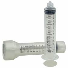 Monoject Rigid Pack Regular Tip Syringe 12 Ml (80 Count)