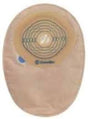 Medical ostomy pouch with adhesive barrier for stoma care and home use