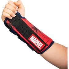 Donjoy Advantage Marvel Comfort Wrist Brace, Pediatric, Left, Spiderman