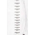 Medical fluid collection bag with volume markings up to 1500 cc, transparent plastic