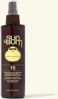 Sun Bum Spf 15 Sunscreen Tanning Oil