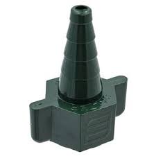 Nipple Nut, Plastic Hose Barb Fitting, Standard