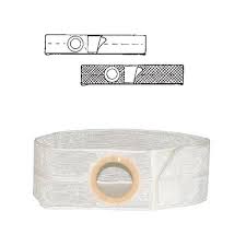 Special 7" Right, Beige, Cool Comfort, Flat Panel Belt, 2x-large, Custom: 3-1/2" X 3-3/4" Opening