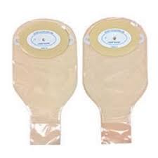 Nu-flex Oval D 1-1/2"-2-3/4" Trim To Fit Adult Post Op Drain Pouch With Barrier, Roll-up, Flat