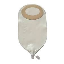 Special Nu-flex Adult Drainable Pouch 3/4" X 1" Pre-cut, Deep Convexity With Barrier