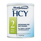 Mead Johnson HCY methionine free diet powder can for children and adults with homocystinuria