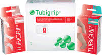 Tubigrip Elasticated Tubular Bandage, Natural, Size E, 3-1/2" X 1 Yd. (large Ankle, Medium Knee, Small Thigh)