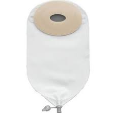 Special Nu-flex Oval C Drain Pouch 1-1/4" X 2" Opening Flush Cut Convex, Roll-up