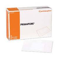 Primapore Adhesive Non-woven Wound Dressing, 13-3/4" X 4"