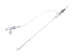 Sterile medical catheter with connector for home health care and chronic condition support